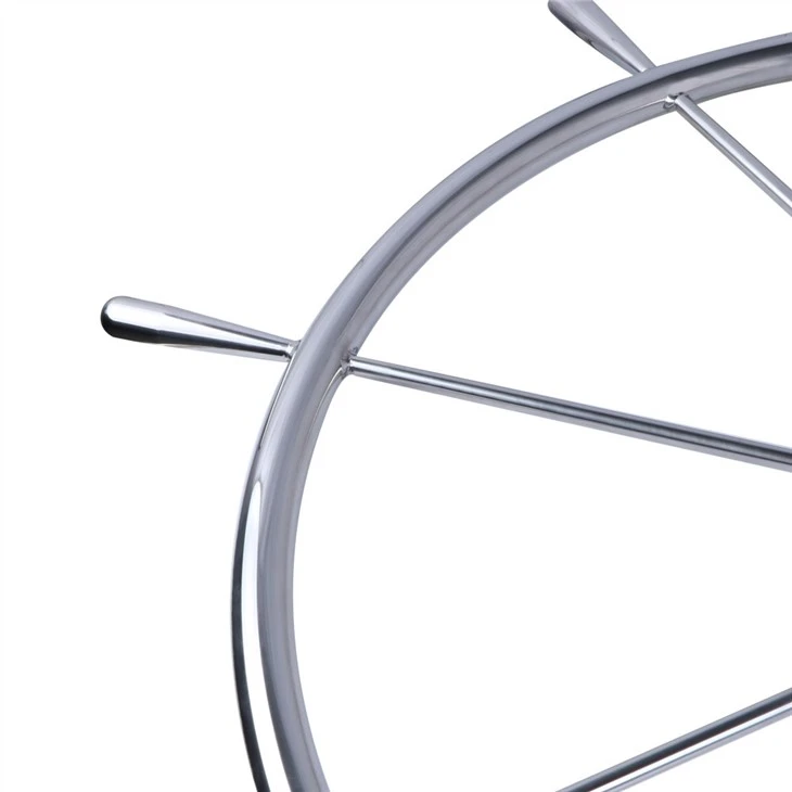 Stainless Steel Boat Steering Wheel